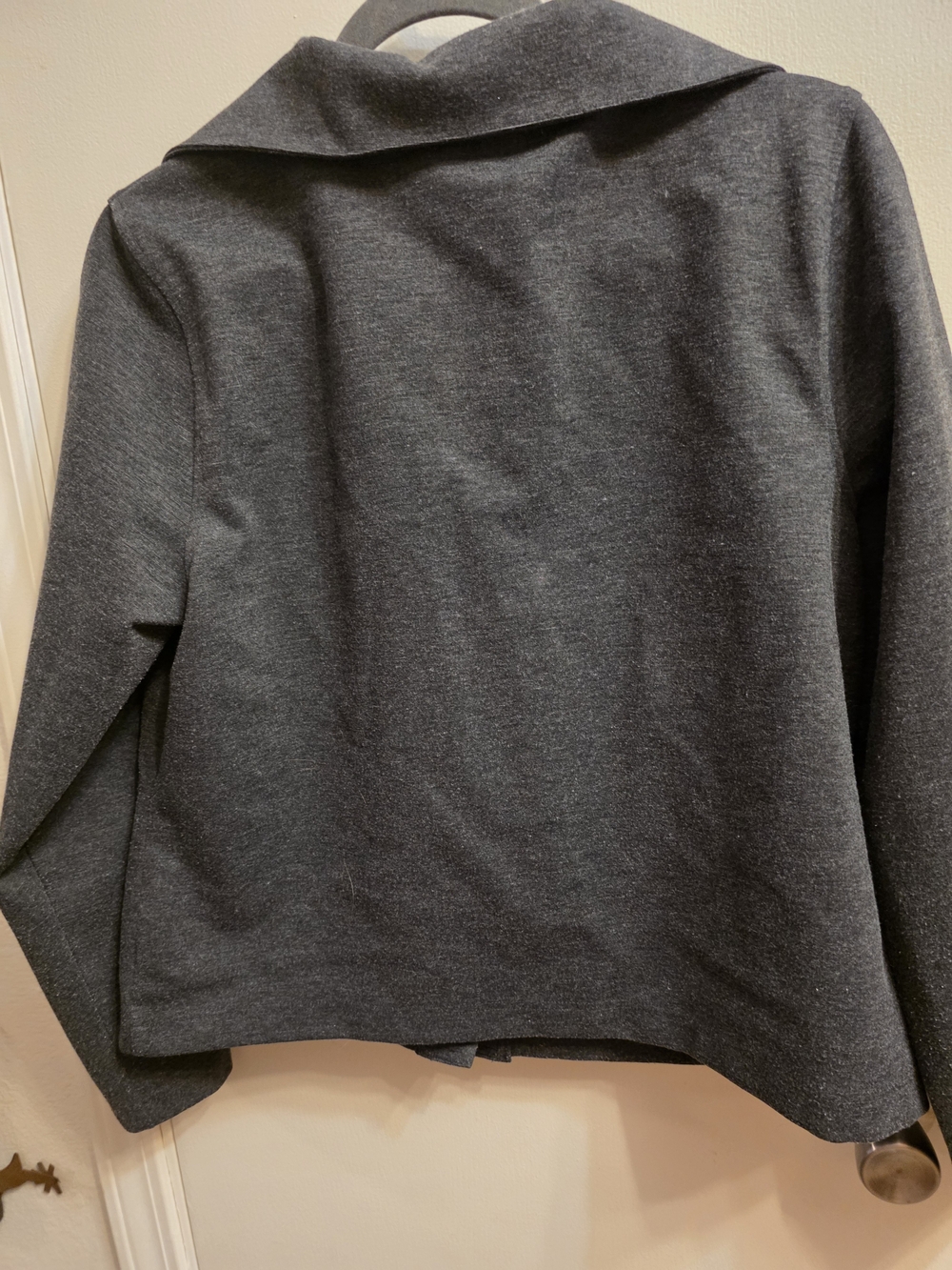 Liz Claiborne Dark Gray Bomber Jacket